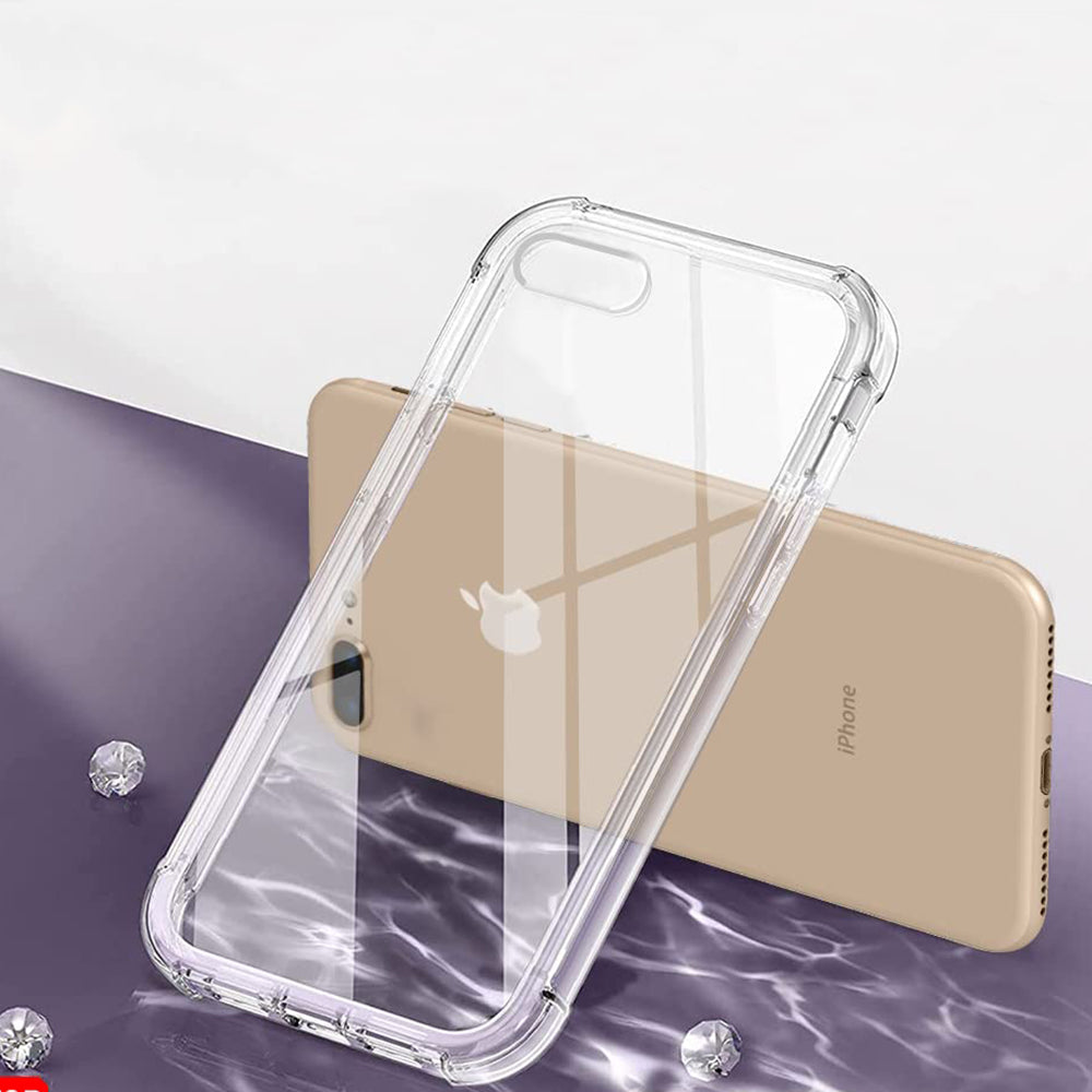 Калъф за Apple iPhone 8 Plus / 7 Plus, Techsuit, Shockproof Clear, Прозрачен