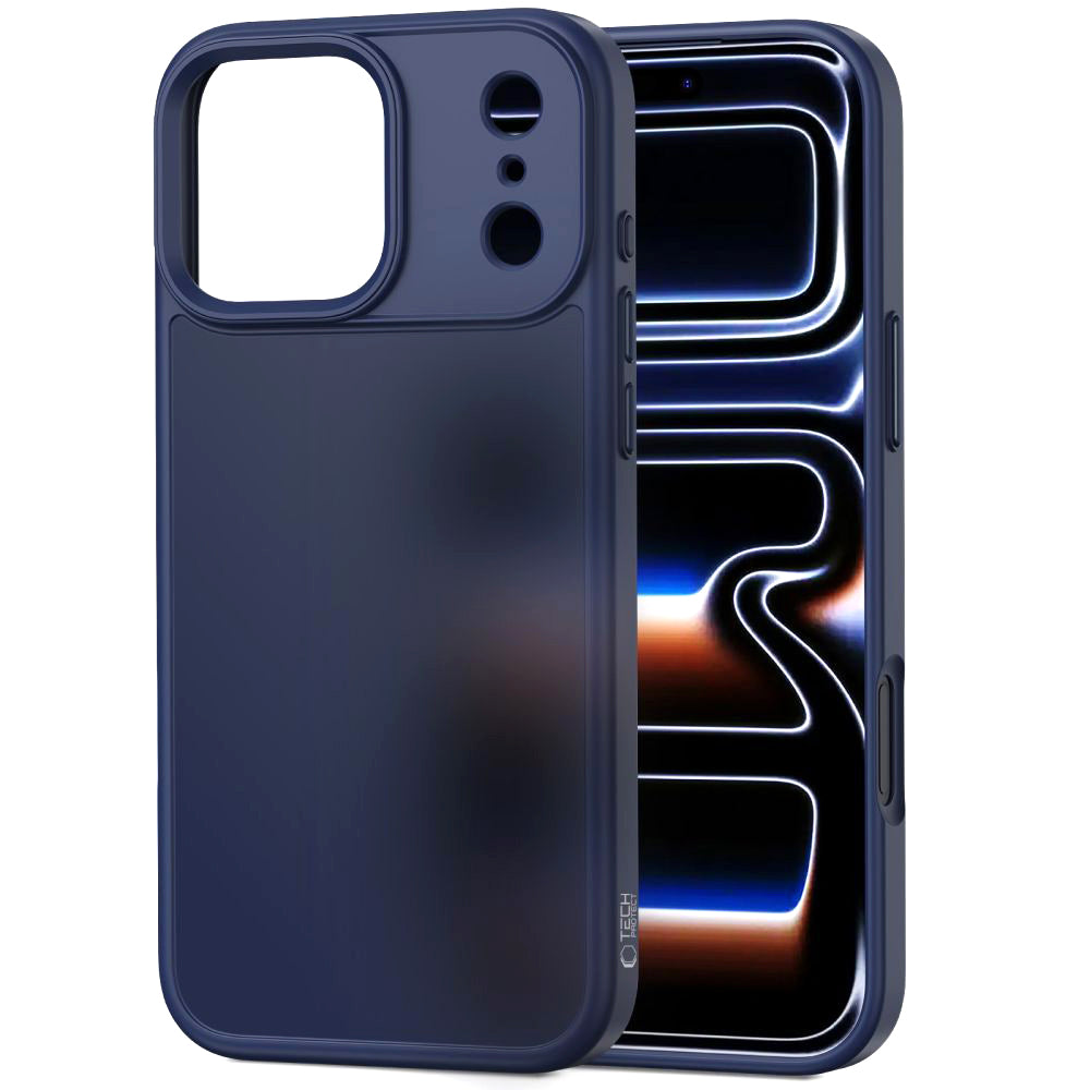 Калъф за Apple iPhone 17 Pro, Tech-Protect, Magmat, Матово тъмносин