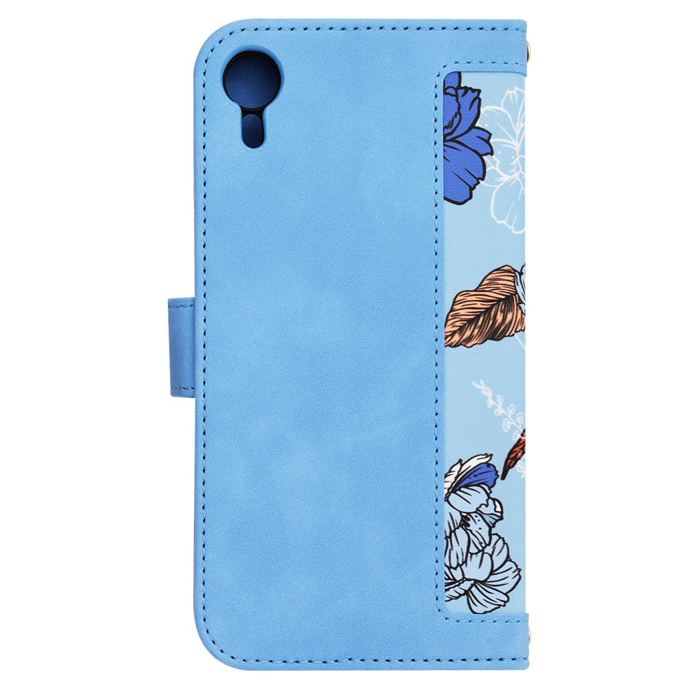 Калъф за Apple iPhone XR, Techsuit, FlipCraft, Син