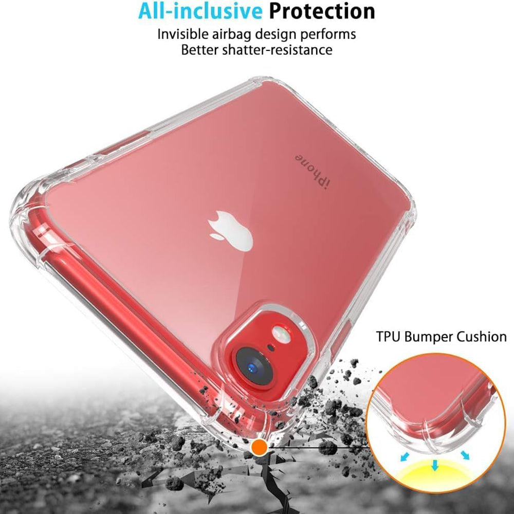 Калъф за Apple iPhone XR, Techsuit, Shockproof Clear, Прозрачен