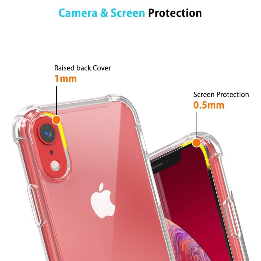 Калъф за Apple iPhone XR, Techsuit, Shockproof Clear, Прозрачен