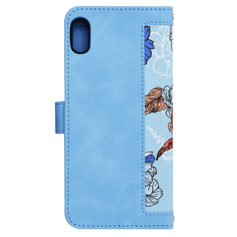 Калъф за Apple iPhone XS Max, Techsuit, FlipCraft, Bleu