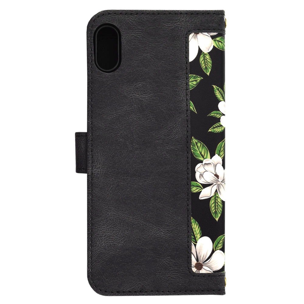 Калъф за Apple iPhone XS Max, Techsuit, FlipCraft, Черен