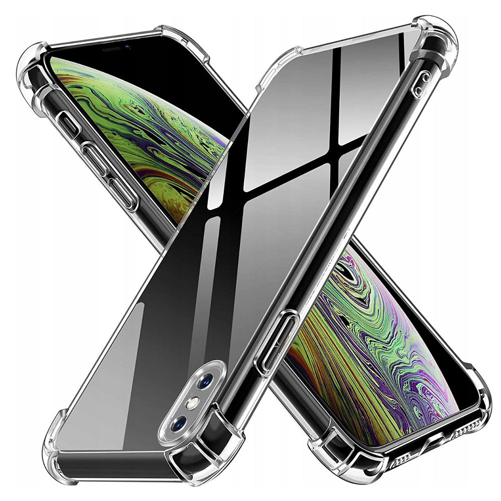 Калъф за Apple iPhone XS Max, Techsuit, Shockproof Clear, Прозрачен