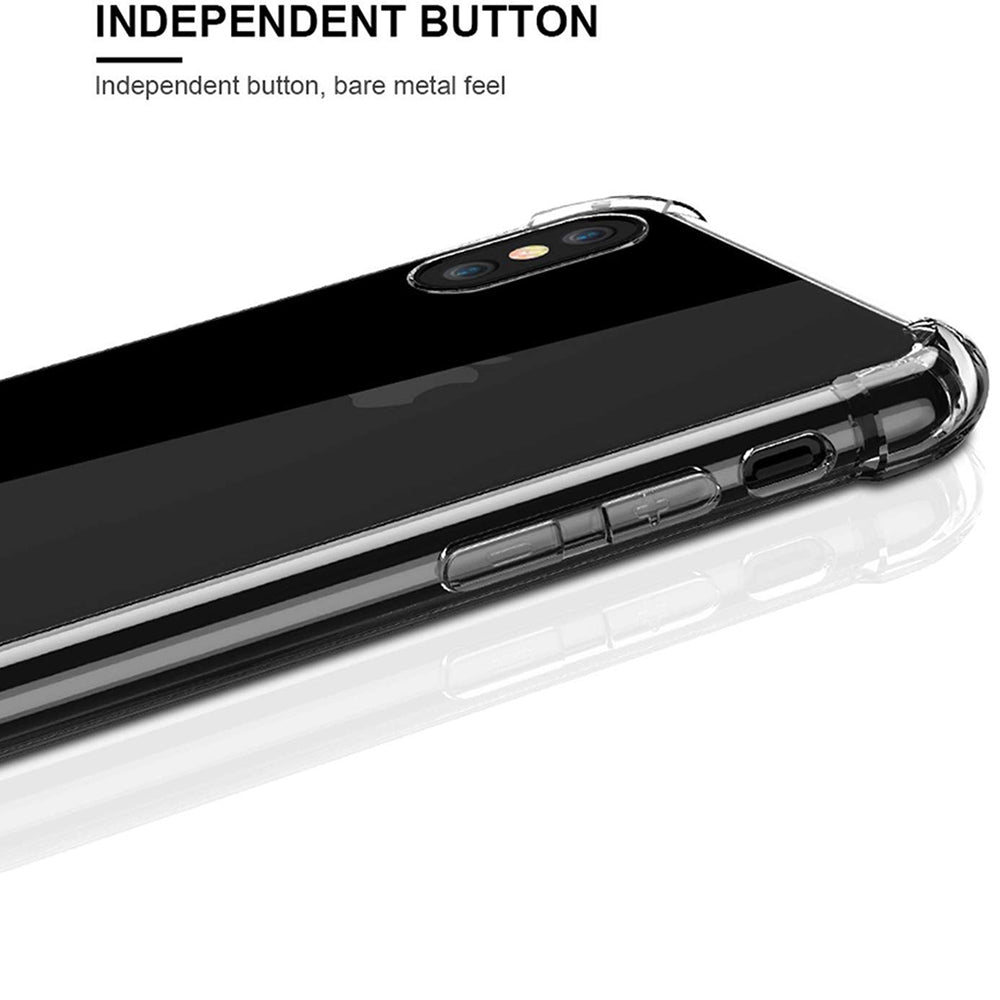 Калъф за Apple iPhone XS Max, Techsuit, Shockproof Clear, Прозрачен