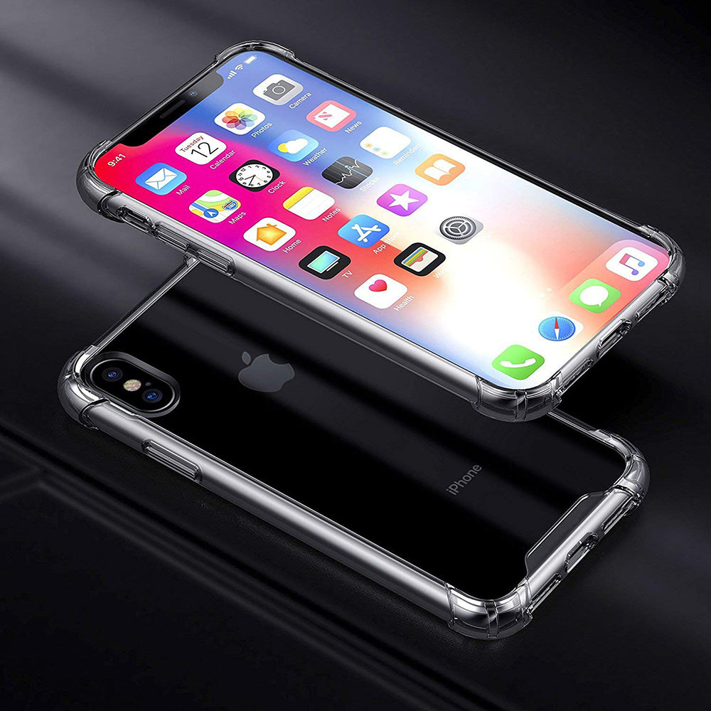 Калъф за Apple iPhone XS / X, Techsuit, Shockproof Clear, Прозрачен