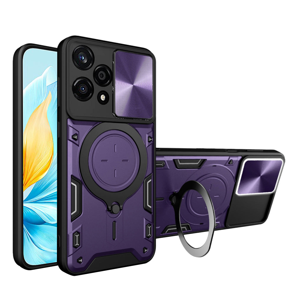 Калъф за Honor 200 Lite, Techsuit, CamGuard Pro, Лилав