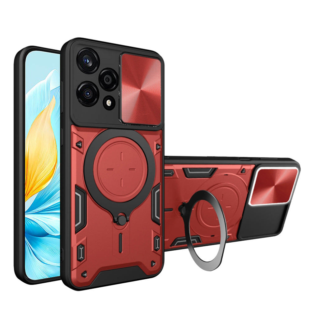 Калъф за Honor 200 Lite, Techsuit, CamGuard Pro, Червен