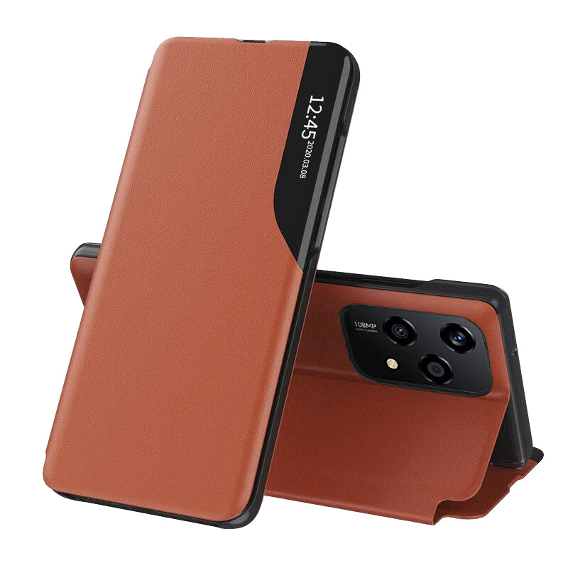Калъф за Honor 200 Lite, Techsuit, eFold, Оранжев