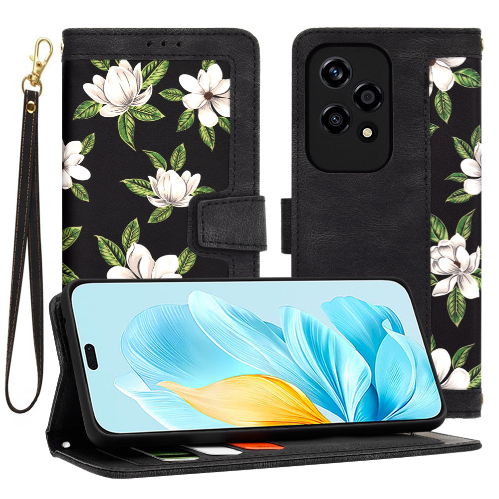 Калъф за Honor 200 Lite, Techsuit, FlipCraft, Черен