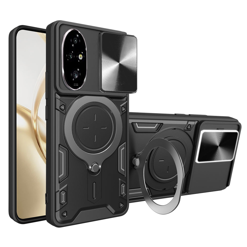 Калъф за Honor 200 Pro, Techsuit, CamGuard Pro, Черен
