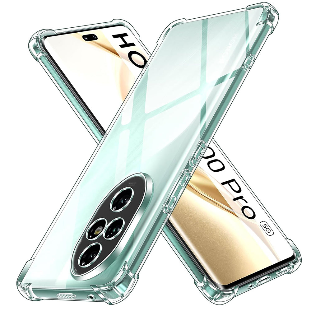 Калъф за Honor 200 Pro, Techsuit, Shockproof Clear, Прозрачен