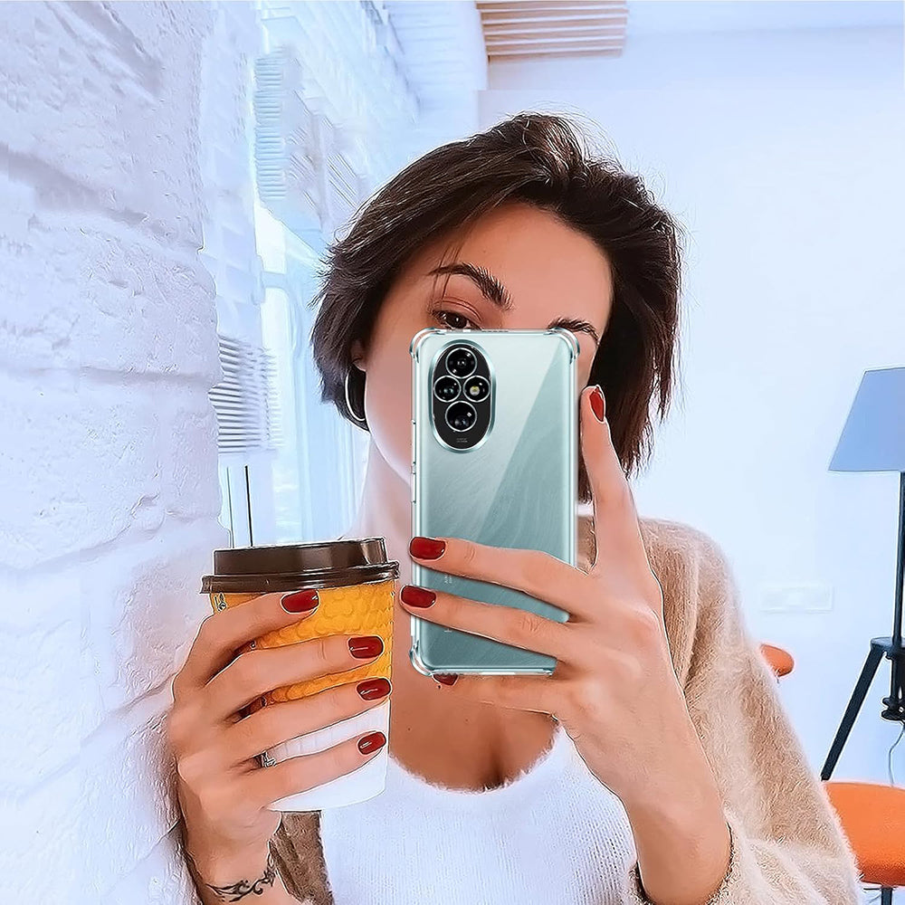 Калъф за Honor 200, Techsuit, Shockproof Clear, Прозрачен