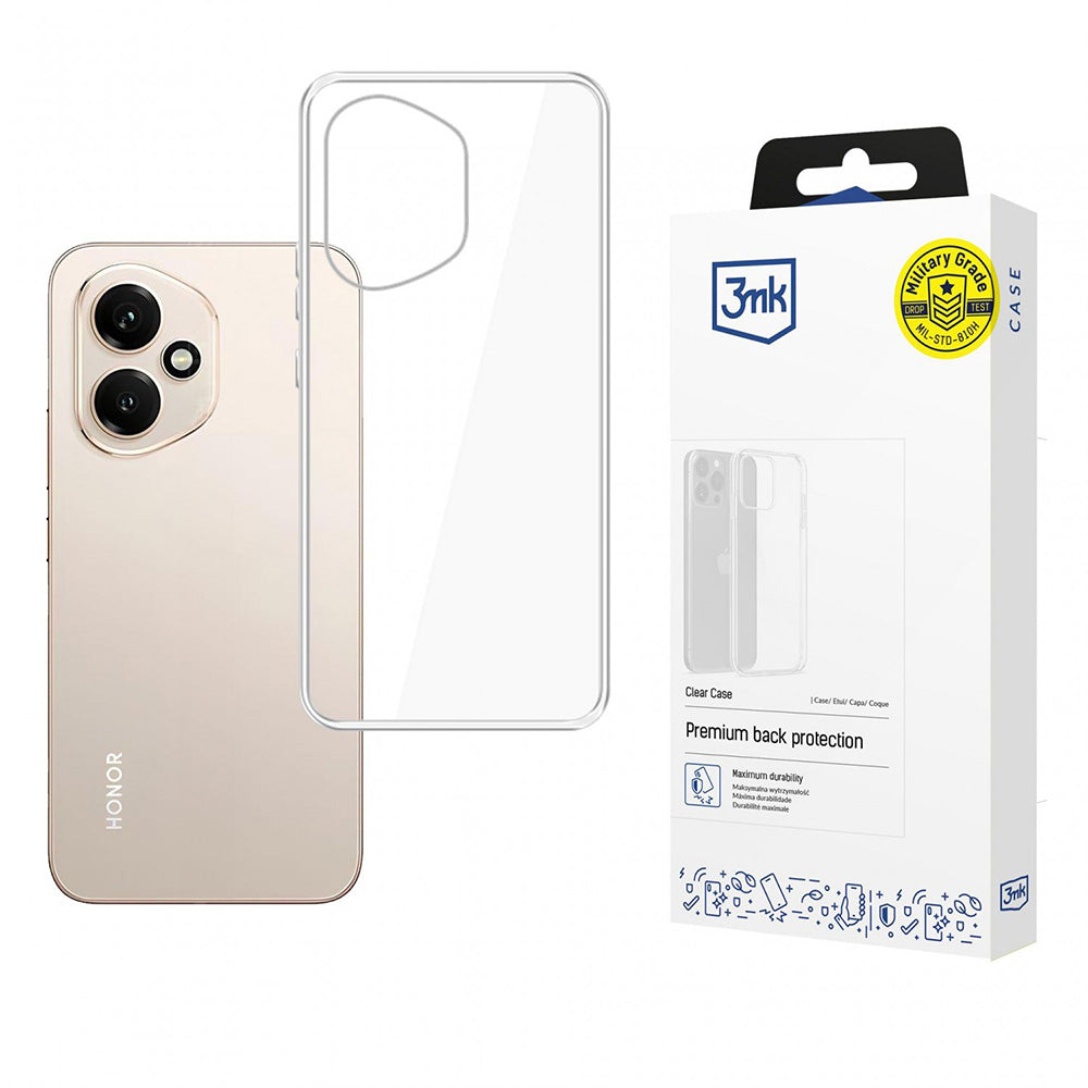 Калъф за Honor 400, 3MK, прозрачен, прозрачен