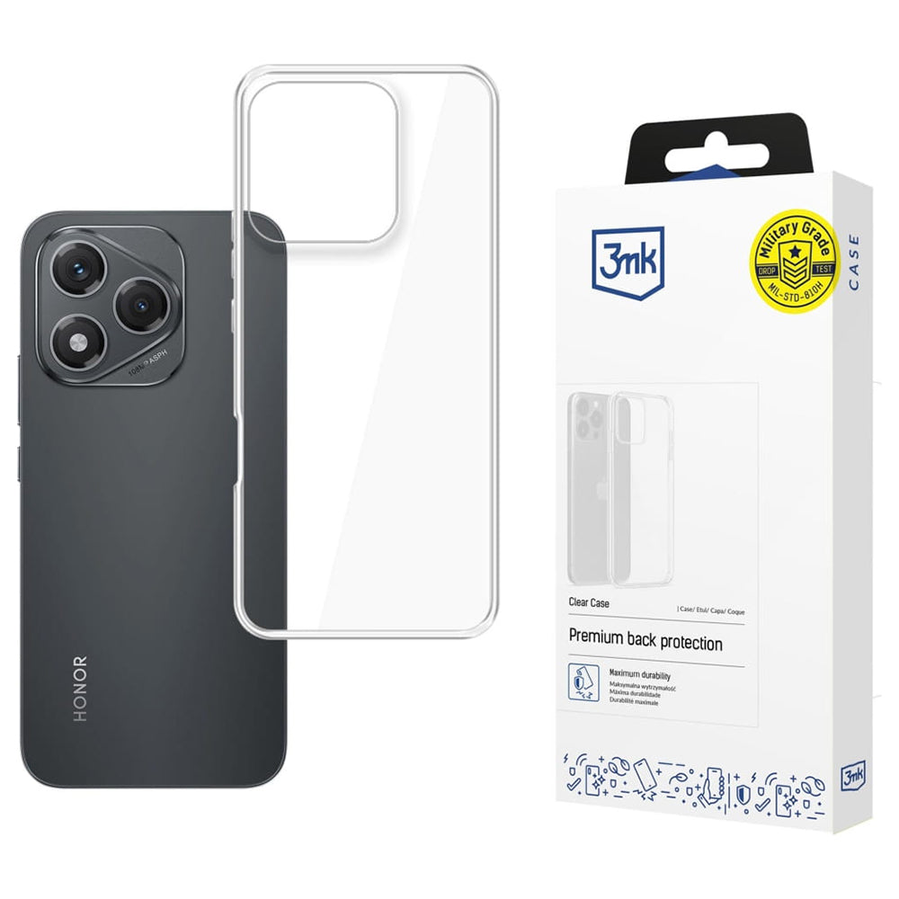 Калъф за Honor 400 Lite, 3MK, прозрачен, прозрачен