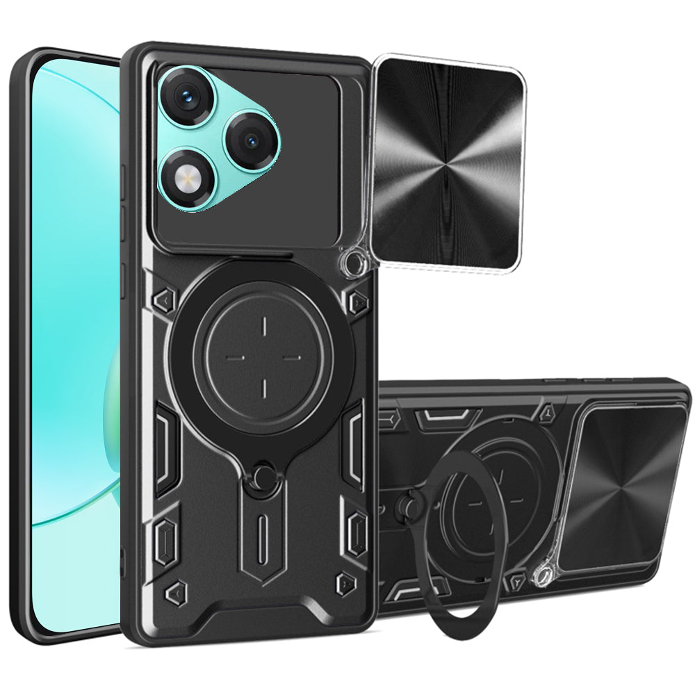 Калъф за Honor 400 Lite, Techsuit, CamGuard Pro, Черен