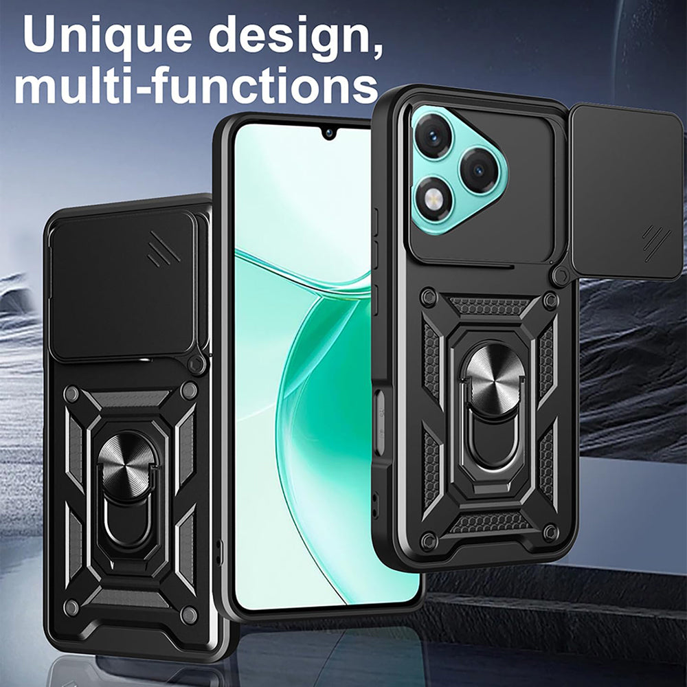 Калъф за Honor 400 Lite, Techsuit, CamShield, Син
