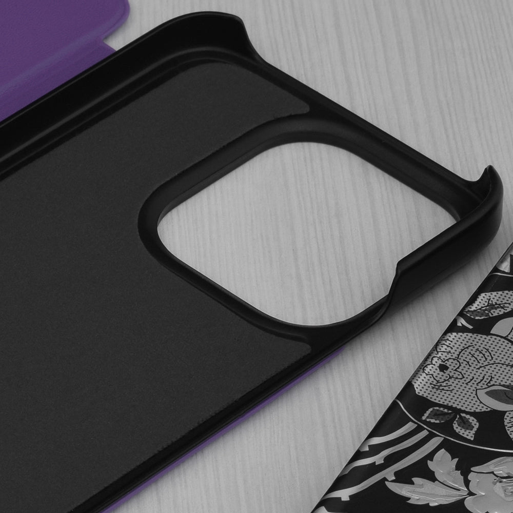 Калъф за Honor 400 Lite, Techsuit, eFold, Лилав