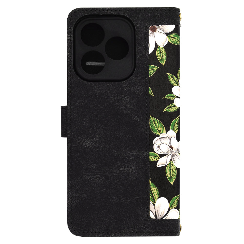 Калъф за Honor 400 Lite, Techsuit, FlipCraft, Черен