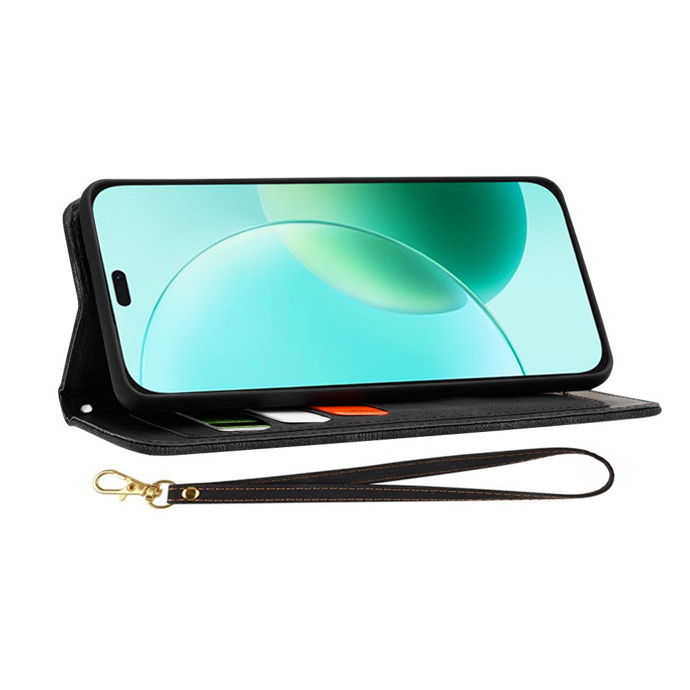 Калъф за Honor 400 Lite, Techsuit, FlipCraft, Черен