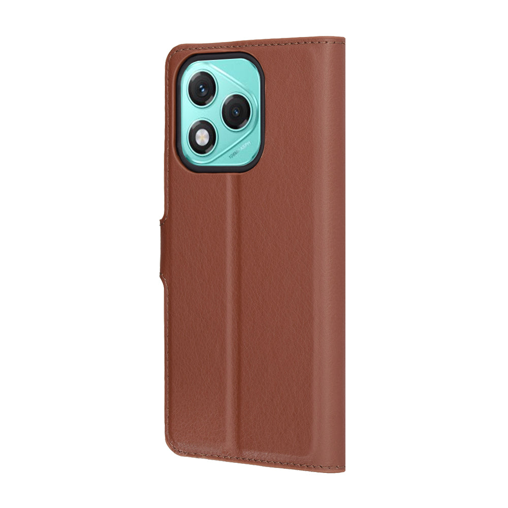 Калъф за Honor 400 Lite, Techsuit, Leather Folio, Кафяв