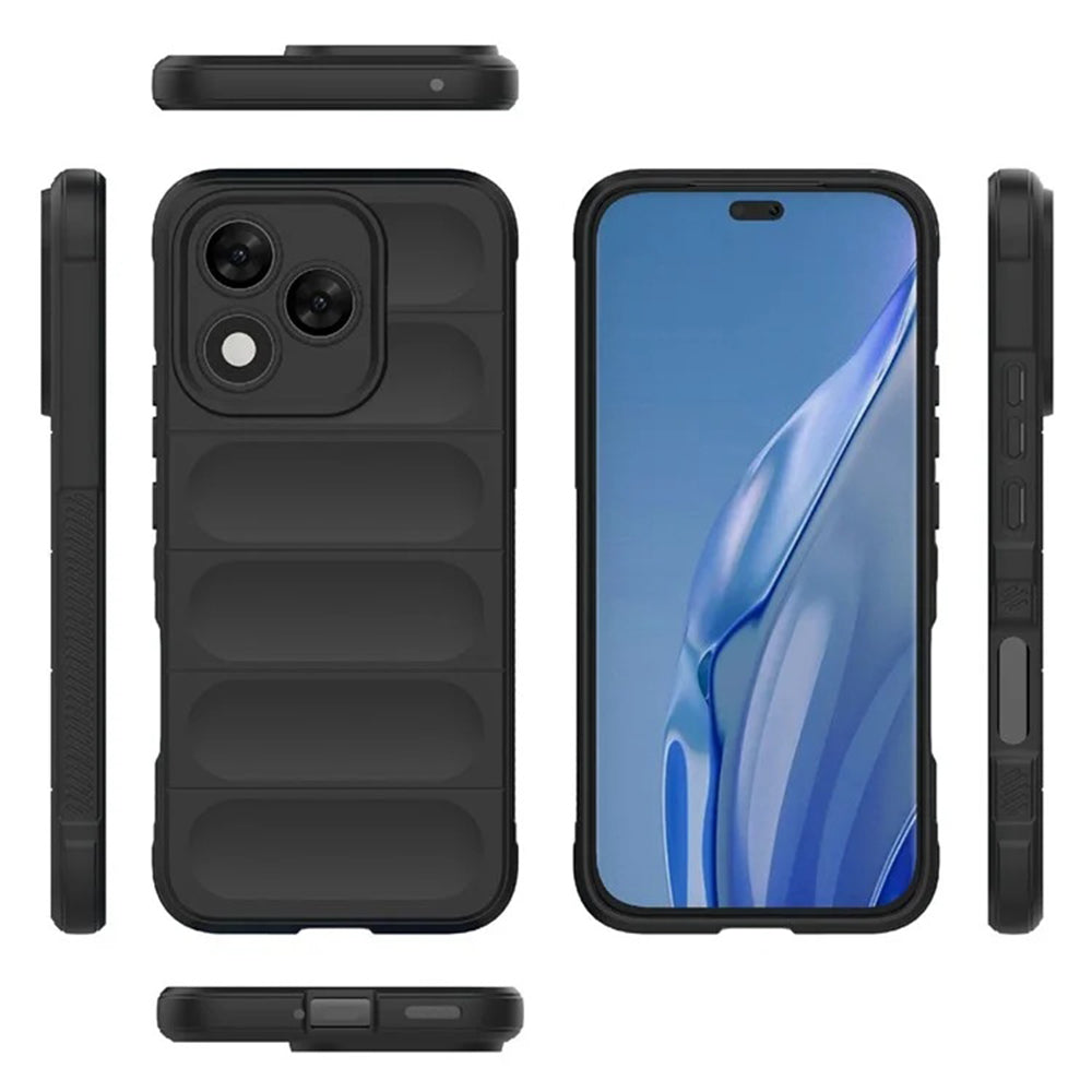 Калъф за Honor 400 Lite, Techsuit, Magic Shield, Черен