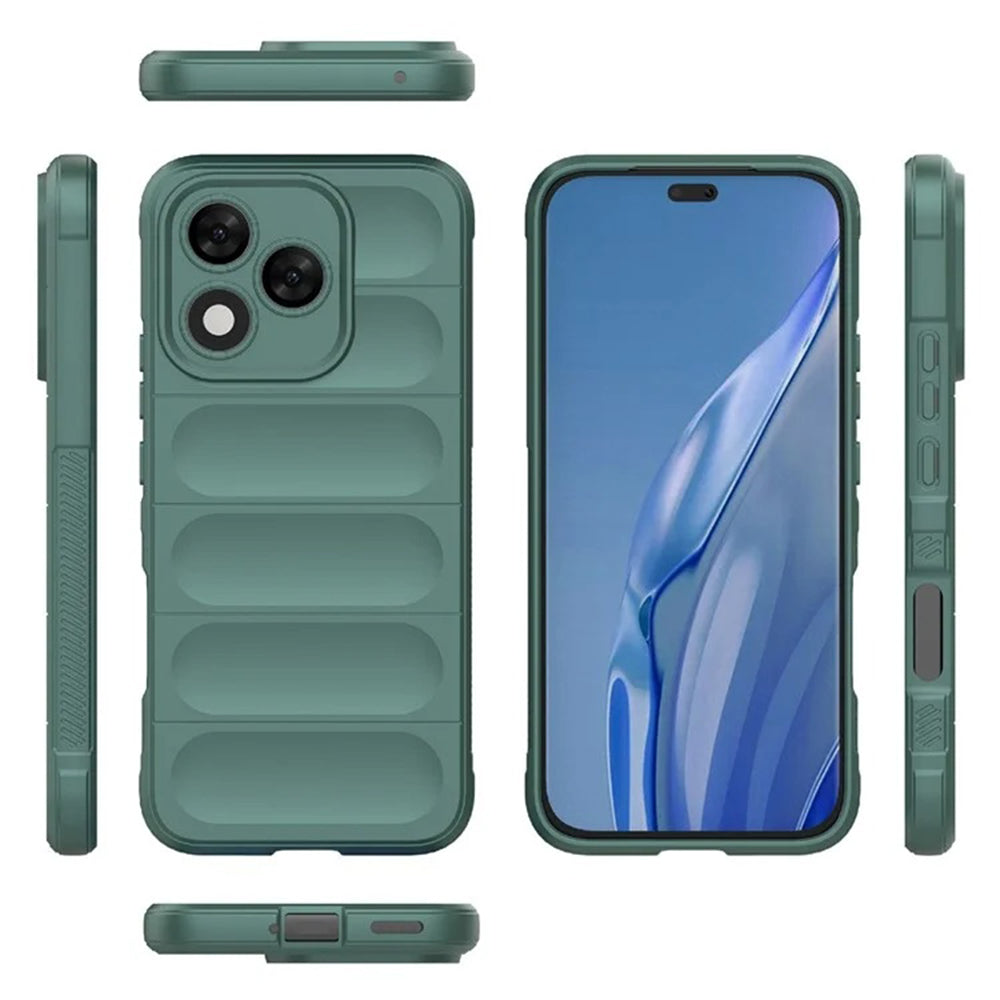 Калъф за Honor 400 Lite, Techsuit, Magic Shield, Зелен