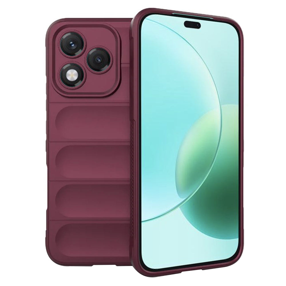 Калъф за Honor 400 Lite, Techsuit, Magic Shield, Бордо