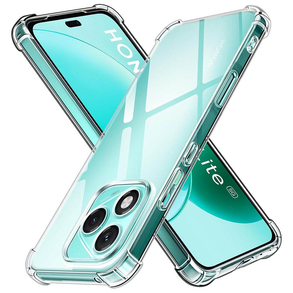 Калъф за Honor 400 Lite, Techsuit, противоударен прозрачен, прозрачен