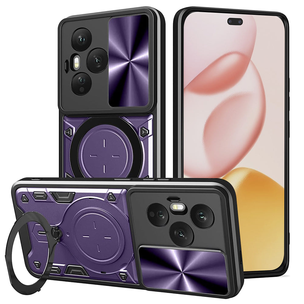 Калъф за Honor 400 Pro, Techsuit, CamGuard Pro, Лилав