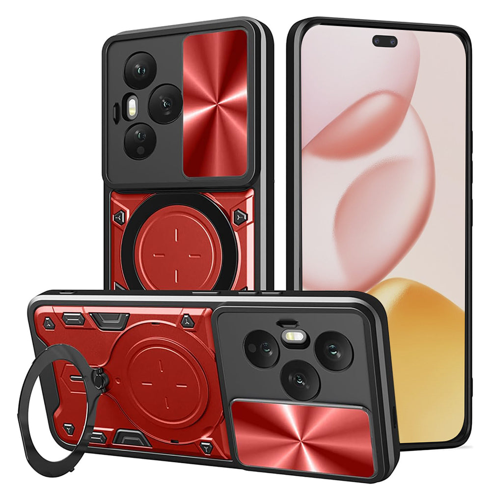 Калъф за Honor 400 Pro, Techsuit, CamGuard Pro, Червен
