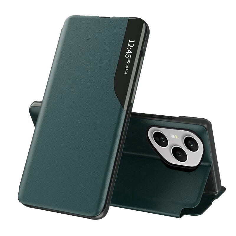 Калъф за Honor 400 Pro, Techsuit, eFold, Зелен