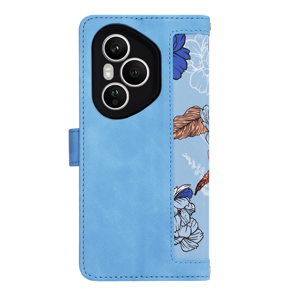 Калъф за Honor 400 Pro, Techsuit, FlipCraft, Син