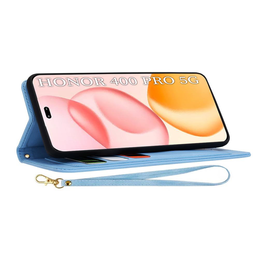 Калъф за Honor 400 Pro, Techsuit, FlipCraft, Син