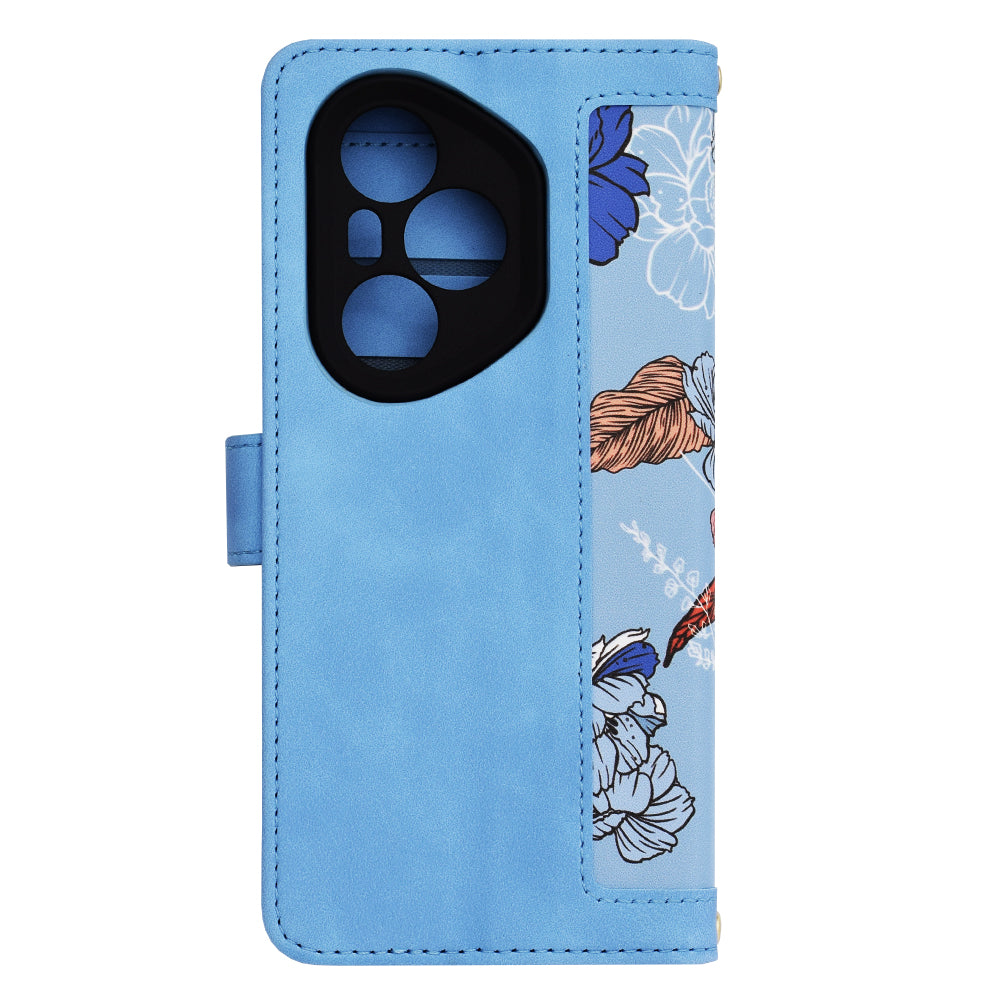 Калъф за Honor 400 Pro, Techsuit, FlipCraft, Син