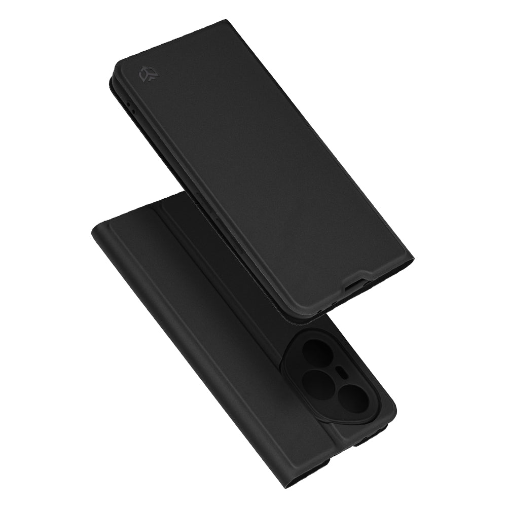 Калъф за Honor 400 Pro, Techsuit, Magskin Book, Черен