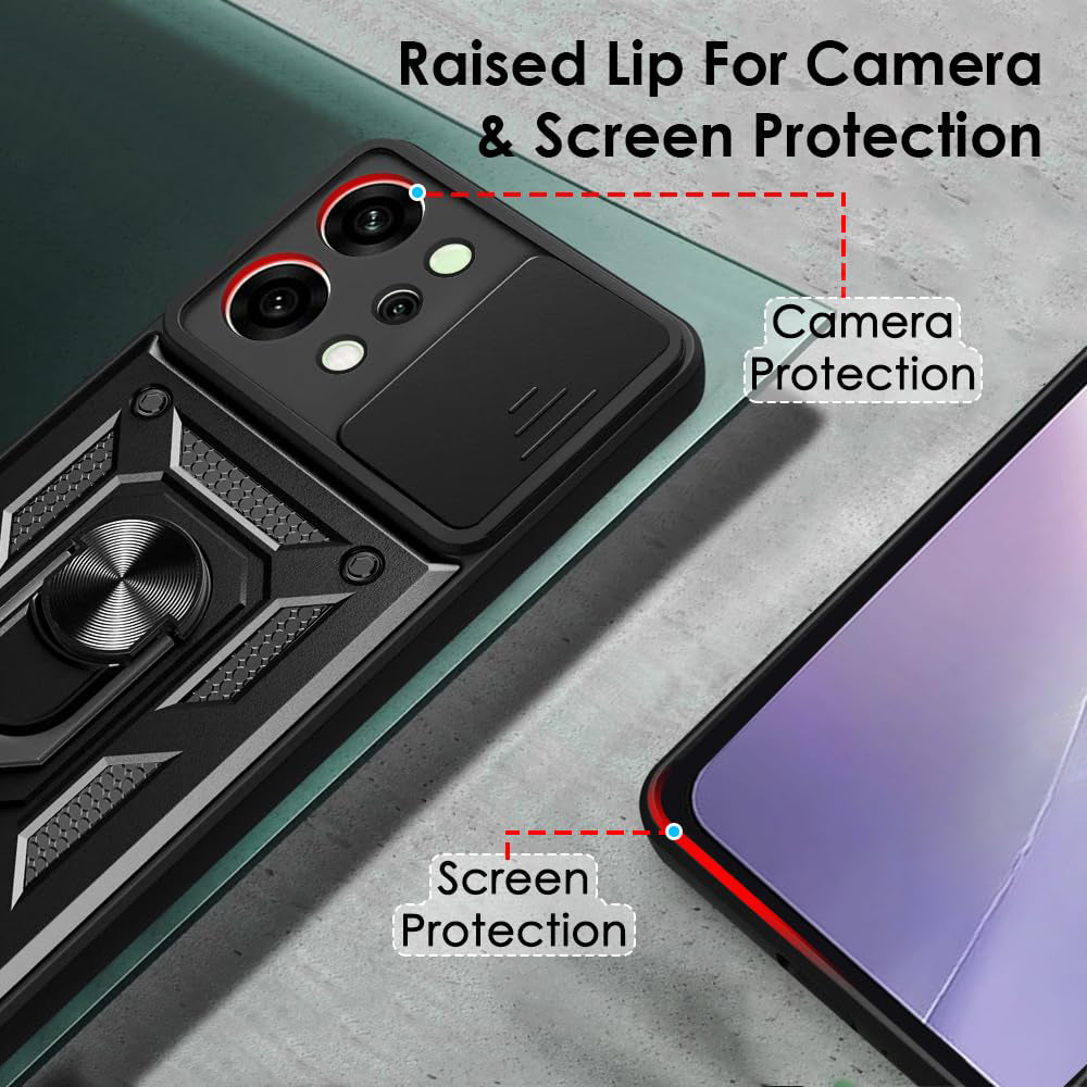 Калъф за Honor 400 Smart 4G / X7d 4G / 400 Smart 5G, Techsuit, CamShield, Златист