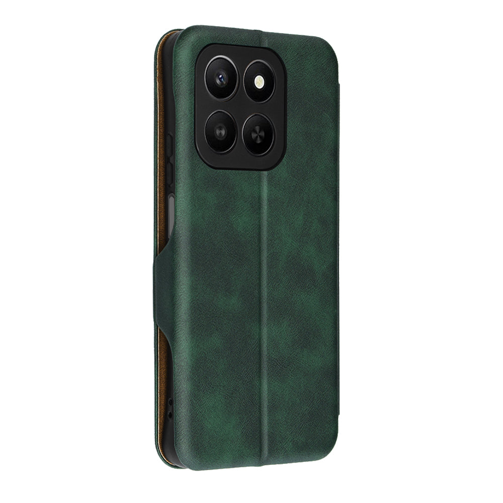 Калъф за Honor 400 Smart 4G / X7d 4G / 400 Smart 5G, Techsuit, Safe Wallet Plus, Зелен