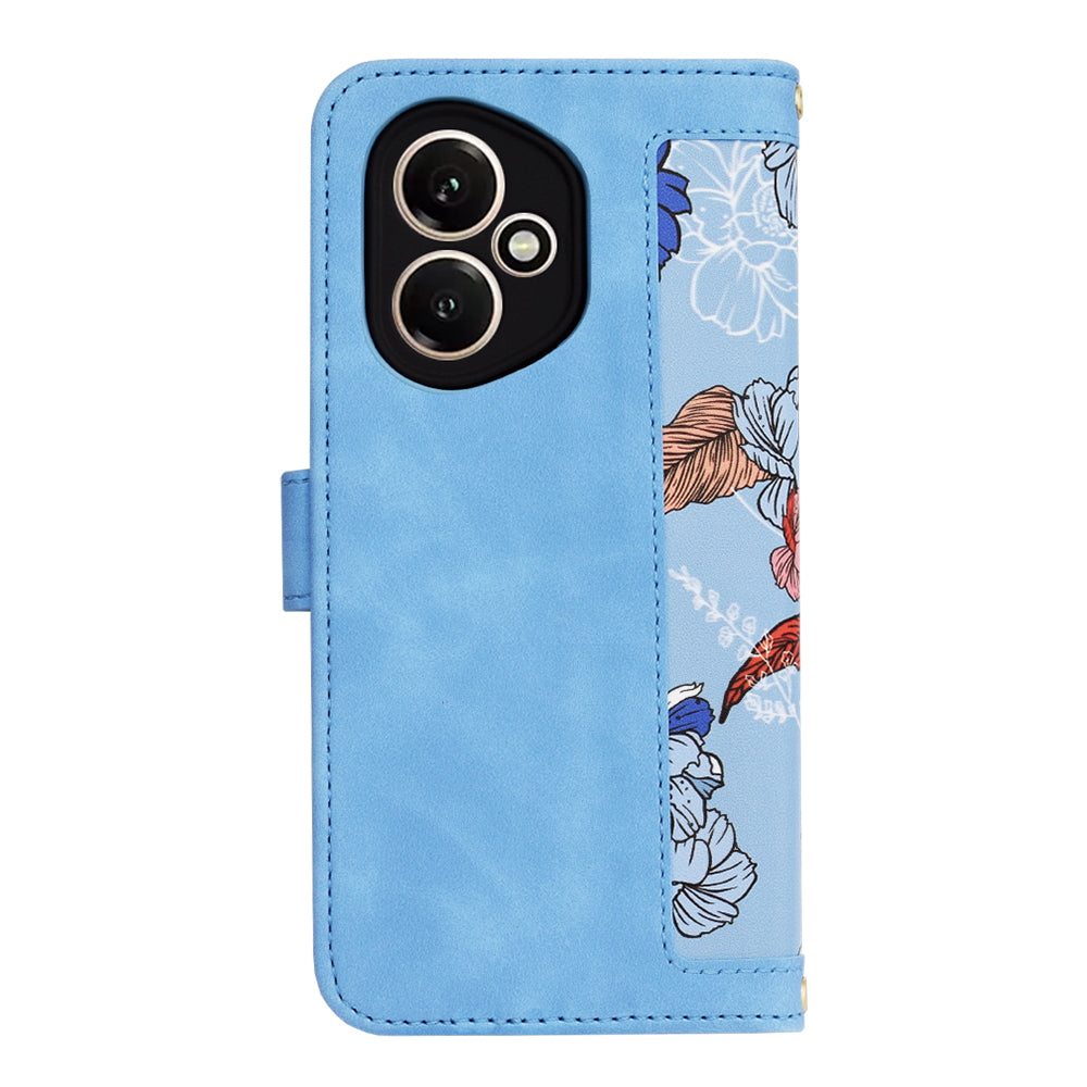 Калъф за Honor 400, Techsuit, FlipCraft, Син