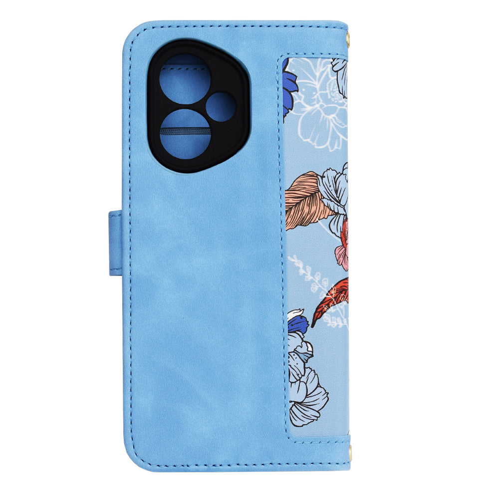 Калъф за Honor 400, Techsuit, FlipCraft, Син