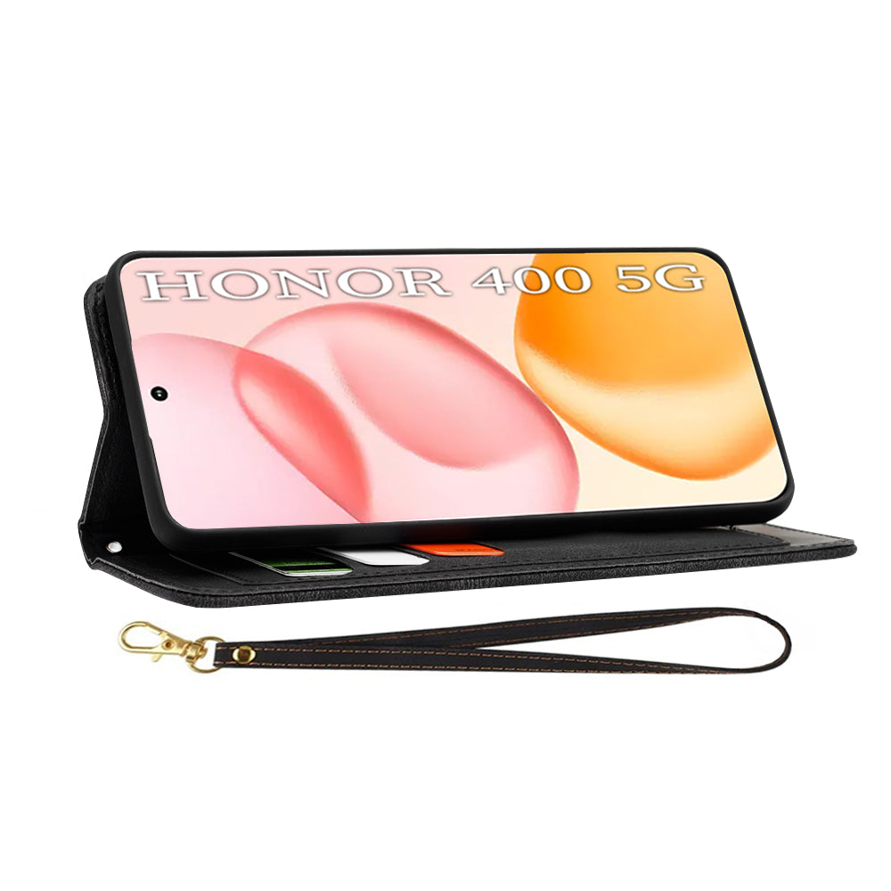 Калъф за Honor 400, Techsuit, FlipCraft, Черен