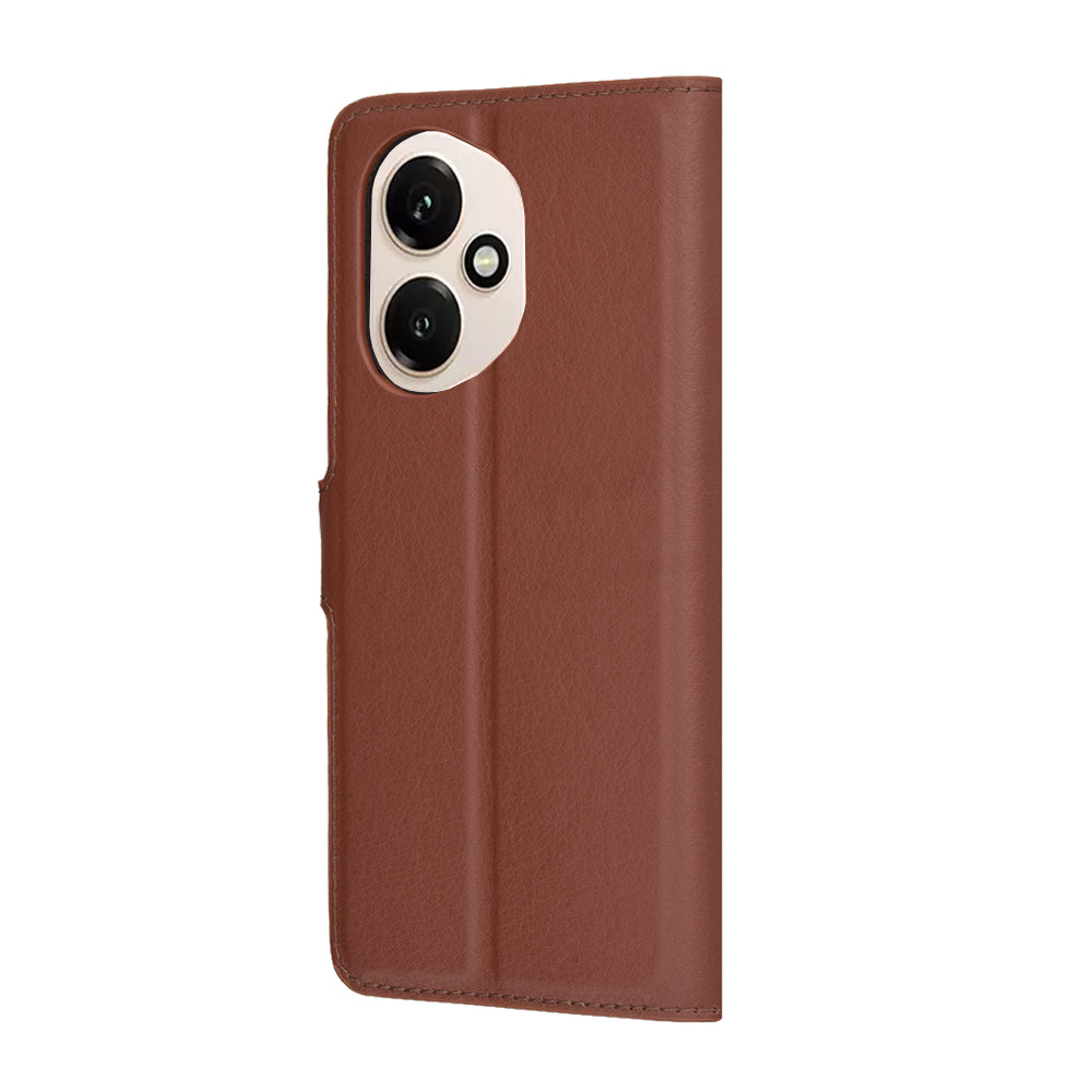 Калъф за Honor 400, Techsuit, Leather Folio, Кафяв