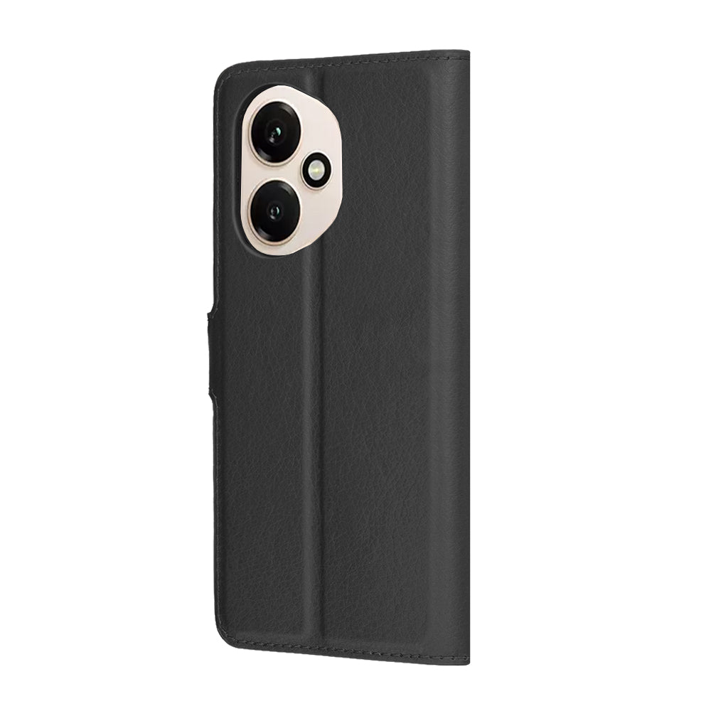 Калъф за Honor 400, Techsuit, Leather Folio, Черен