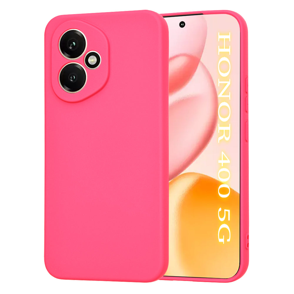 Калъф за Honor 400, Techsuit, SoftFlex, Тъмно розов