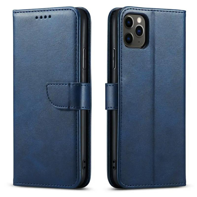 Калъф за Honor 600, OEM, Marva Wallet, Син