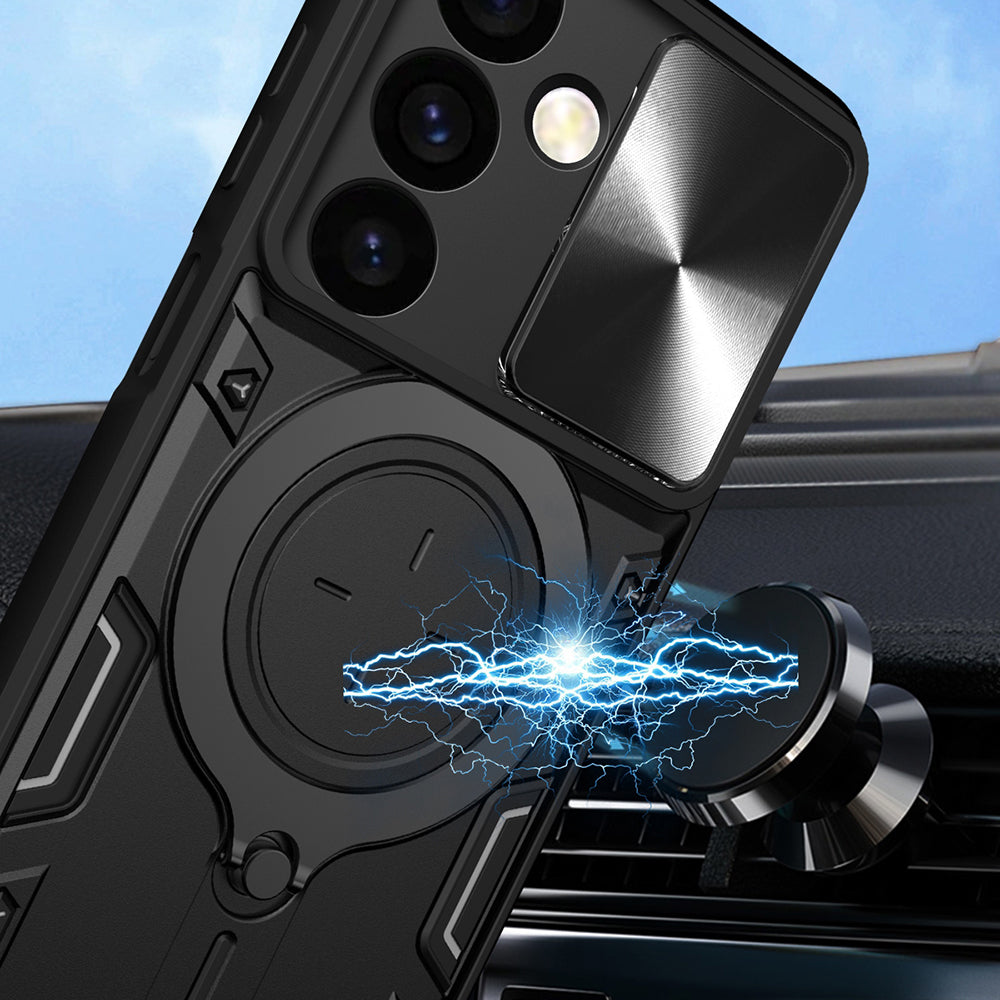 Case for Honor 600 Lite, Techsuit, CamGuard Pro, Purple