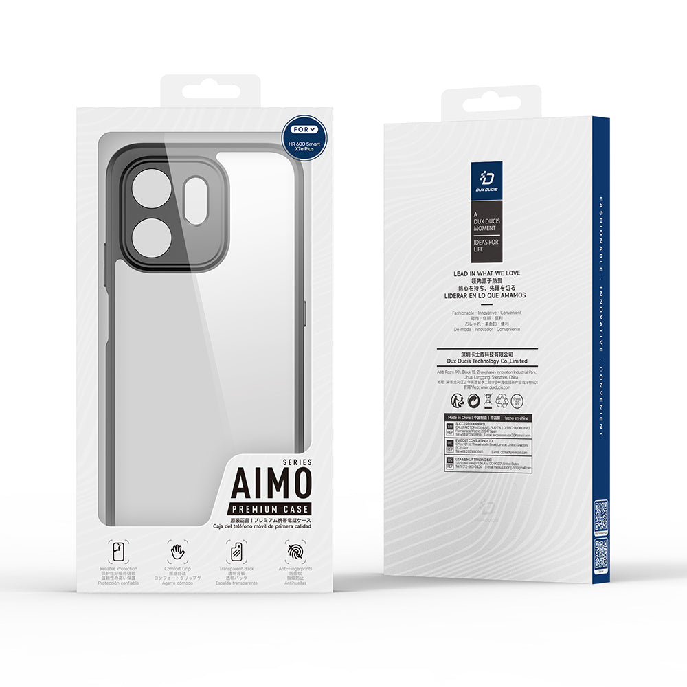 Калъф за Honor 600 Smart, DUX DUCIS, Aimo, черен