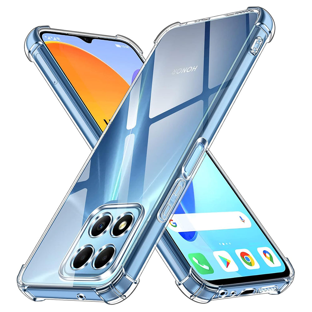 Калъф за Honor 70 Lite / X6 / X8 5G, Techsuit, противоударен прозрачен, прозрачен