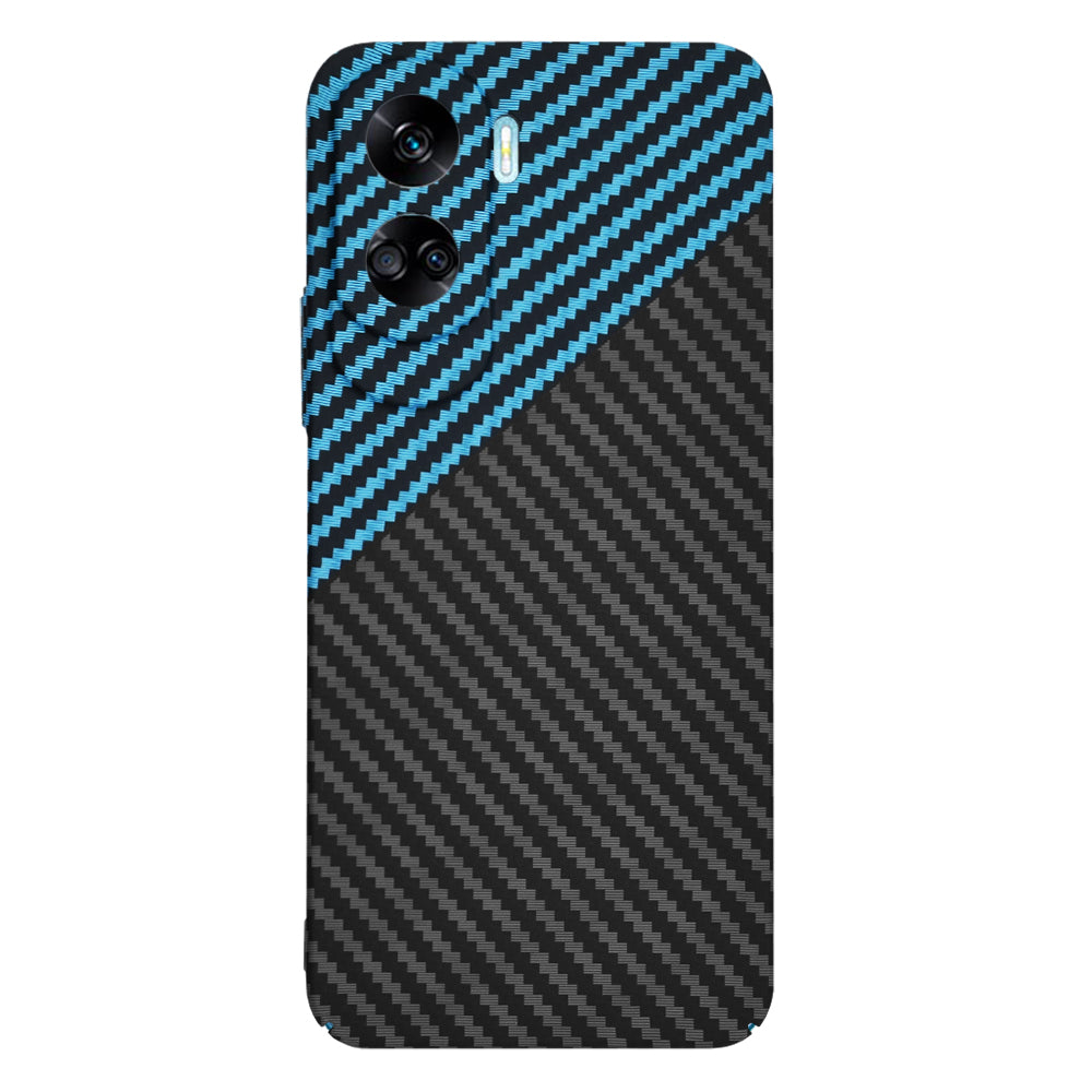 Калъф за Honor 90 Lite, Techsuit, Carbonite FiberShell, Черно Синьо