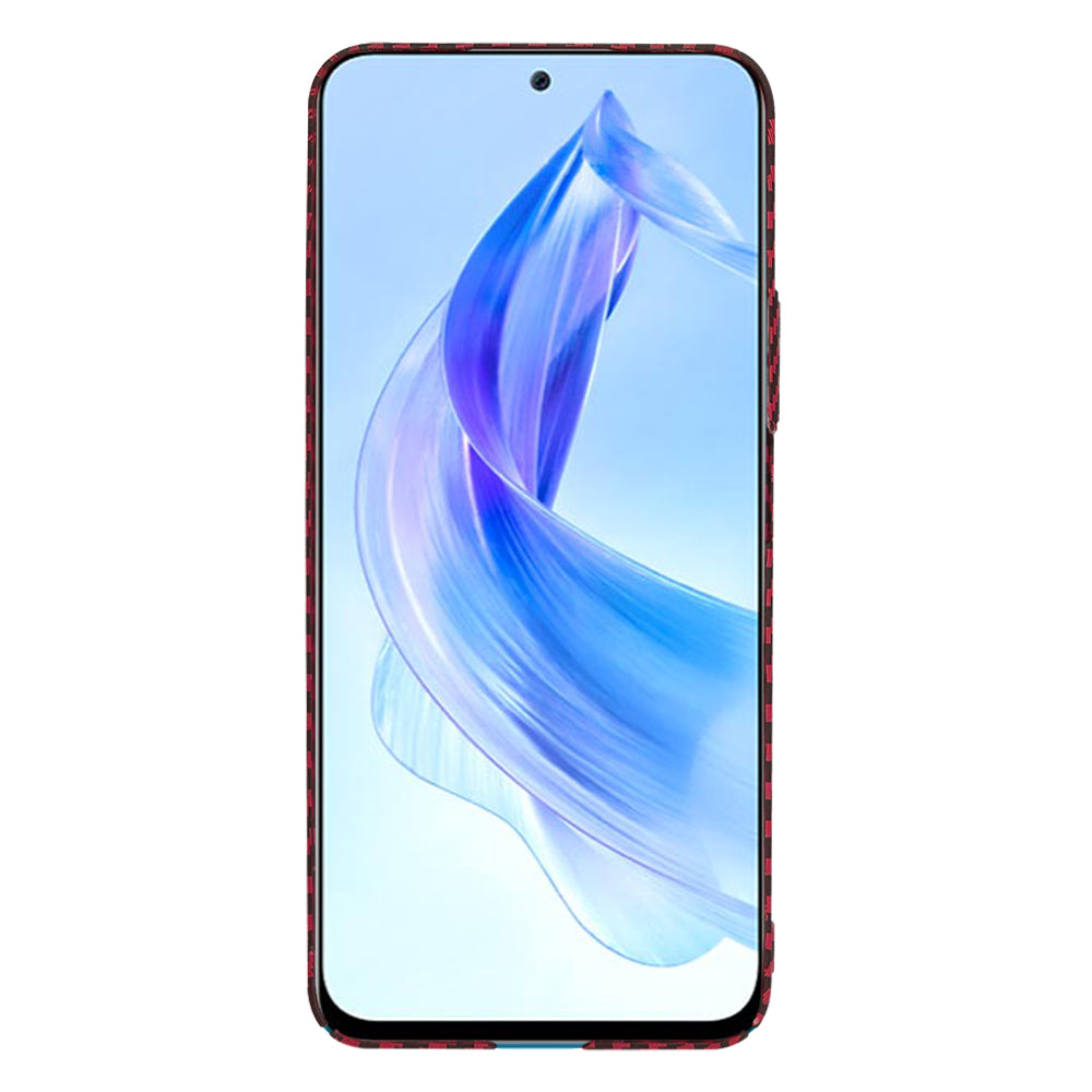 Калъф за Honor 90 Lite, Techsuit, Carbonite FiberShell, Червен